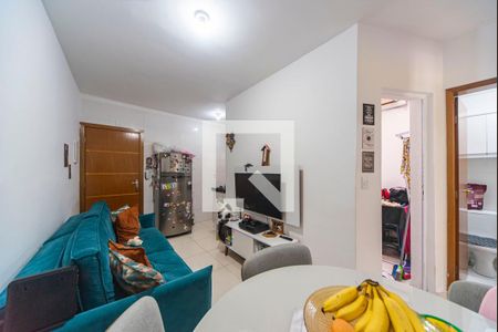 Sala de apartamento à venda com 2 quartos, 55m² em Jardim Las Vegas, Santo André