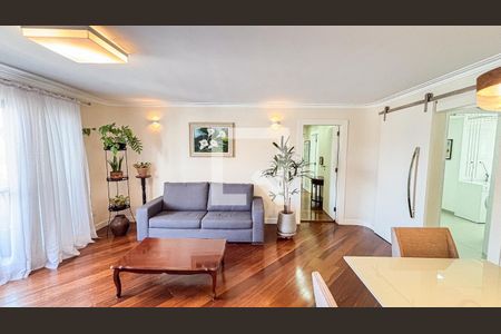 Sala - Sala de Jantar de apartamento à venda com 3 quartos, 130m² em Vila Assunção, Santo André