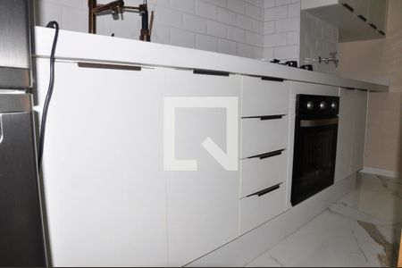 Detalhe Sala, Sala de Jantar, Cozinha e Área de Serviço de apartamento para alugar com 1 quarto, 42m² em Vila Pirituba, São Paulo