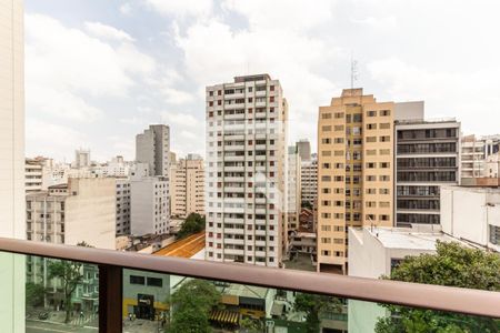 Vista da Varanda de apartamento para alugar com 1 quarto, 41m² em Santa Cecília, São Paulo