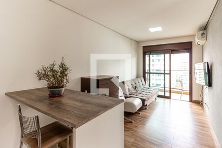 Sala de apartamento para alugar com 1 quarto, 41m² em Santa Cecília, São Paulo