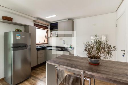 Cozinha de apartamento para alugar com 1 quarto, 41m² em Santa Cecília, São Paulo