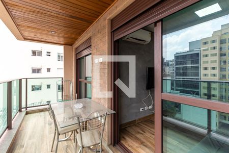 Varanda de apartamento para alugar com 1 quarto, 41m² em Santa Cecília, São Paulo