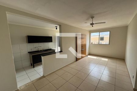 Sala de apartamento para alugar com 2 quartos, 54m² em Quinta da Primavera, Ribeirão Preto