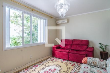 Sala de apartamento à venda com 3 quartos, 85m² em Cristal, Porto Alegre