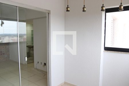 Varanda da Sala de apartamento para alugar com 3 quartos, 76m² em Setor Negrão de Lima, Goiânia