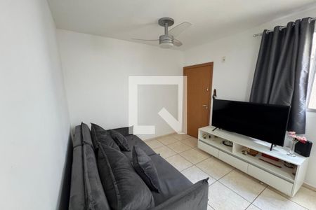 Sala de apartamento para alugar com 2 quartos, 45m² em Residencial Jequitibá, Ribeirão Preto