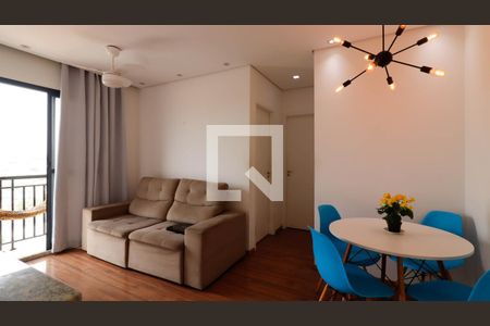 Sala de apartamento para alugar com 2 quartos, 52m² em Vila Paranagua, São Paulo