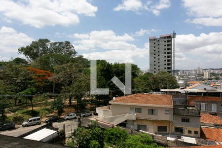 Vista Sala/Cozinha de apartamento para alugar com 2 quartos, 34m² em Chácara Seis de Outubro, São Paulo