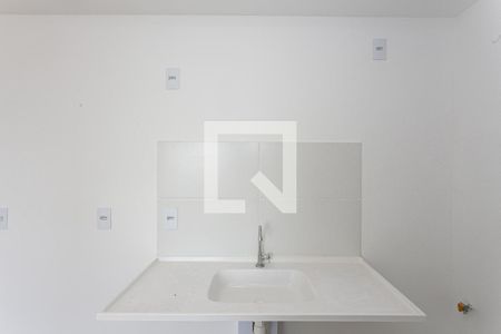 Sala/Cozinha de apartamento para alugar com 2 quartos, 34m² em Chácara Seis de Outubro, São Paulo