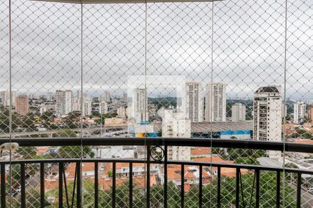 Varanda da Sala de apartamento à venda com 2 quartos, 59m² em Campo Belo, São Paulo