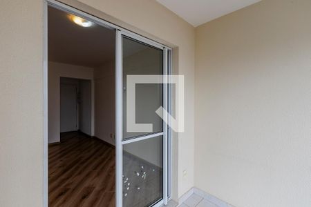 Varanda da Sala de apartamento à venda com 2 quartos, 59m² em Campo Belo, São Paulo