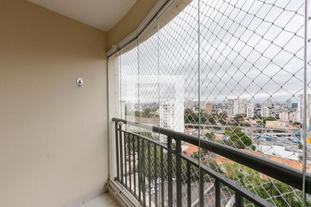 Varanda da Sala de apartamento à venda com 2 quartos, 59m² em Campo Belo, São Paulo