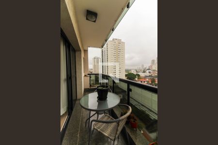 Varanda de apartamento à venda com 4 quartos, 150m² em Vila Regente Feijó, São Paulo