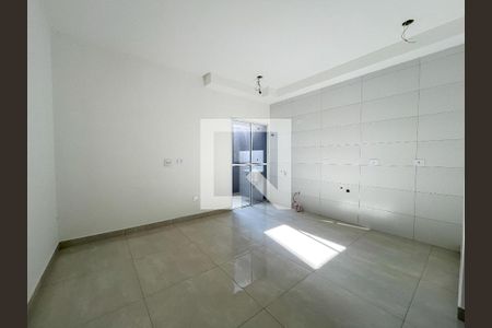 Sala/Cozinha de apartamento à venda com 1 quarto, 46m² em Vila Mangalot, São Paulo