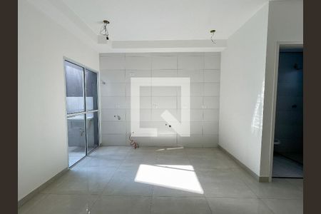 Sala/Cozinha de apartamento à venda com 1 quarto, 46m² em Vila Mangalot, São Paulo