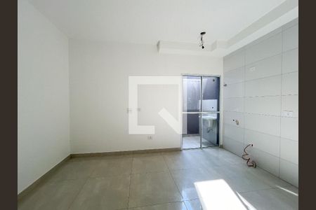 Sala/Cozinha de apartamento à venda com 1 quarto, 46m² em Vila Mangalot, São Paulo