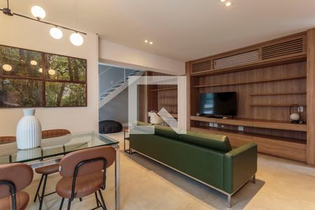 Sala de apartamento à venda com 1 quarto, 117m² em Itaim Bibi, São Paulo