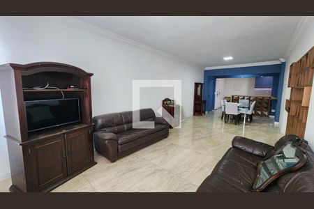 Sala de apartamento para alugar com 4 quartos, 170m² em Ponta da Praia, Santos