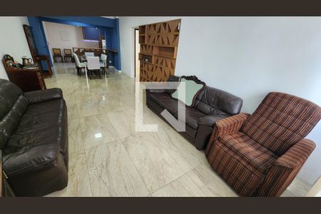 Sala de apartamento para alugar com 4 quartos, 170m² em Ponta da Praia, Santos