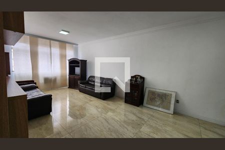 Sala de apartamento para alugar com 4 quartos, 170m² em Ponta da Praia, Santos