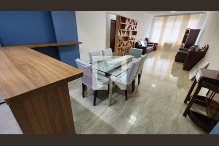 Detalhe Sala de apartamento para alugar com 4 quartos, 170m² em Ponta da Praia, Santos