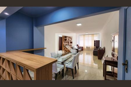 Sala de apartamento para alugar com 4 quartos, 170m² em Ponta da Praia, Santos