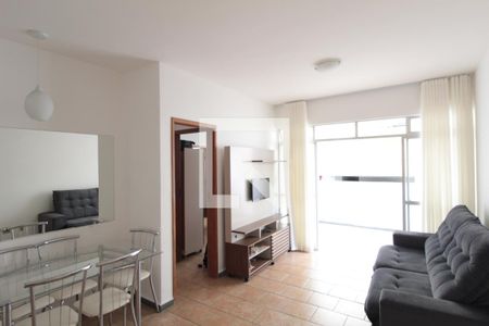 Sala de apartamento para alugar com 2 quartos, 85m² em Ouro Preto, Belo Horizonte