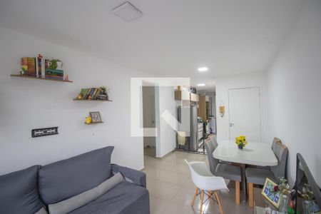 Sala de apartamento para alugar com 2 quartos, 56m² em Galo Branco, São Gonçalo