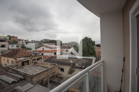 Varanda da Sala de apartamento para alugar com 2 quartos, 56m² em Galo Branco, São Gonçalo