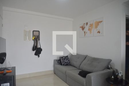 Sala de apartamento à venda com 2 quartos, 62m² em Jardim, Santo André