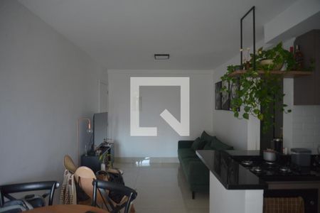 Sala de apartamento à venda com 2 quartos, 62m² em Jardim, Santo André