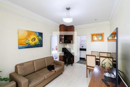 Sala  de apartamento à venda com 2 quartos, 48m² em Castelo, Belo Horizonte