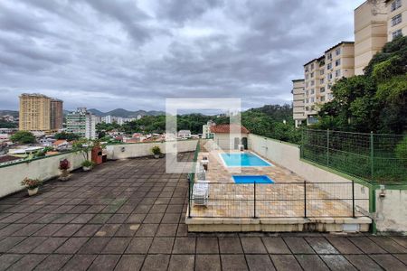 Vista da Sala de apartamento para alugar com 3 quartos, 80m² em Fonseca, Niterói