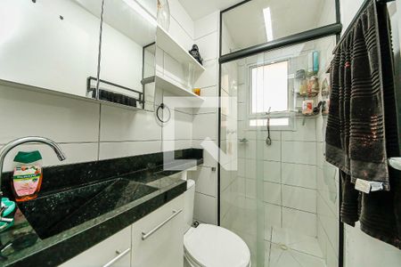 Banheiro de apartamento à venda com 1 quarto, 36m² em Vila Graciosa, São Paulo