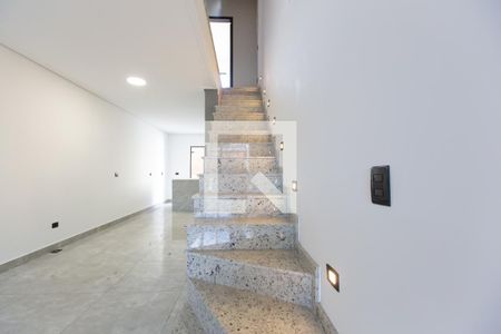 Sala - Escada de casa à venda com 3 quartos, 131m² em Vila Santana, São Paulo