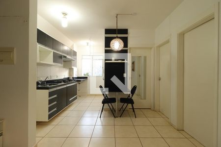 Cozinha de apartamento para alugar com 2 quartos, 42m² em Antonio Marincek, Ribeirão Preto