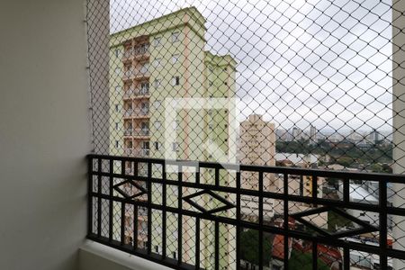 Sacada da Sala de apartamento para alugar com 2 quartos, 52m² em Vila Príncipe de Gales, Santo André