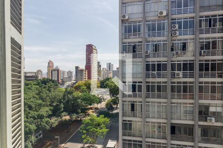 Vista da Sala de apartamento à venda com 1 quarto, 51m² em Centro, São Paulo