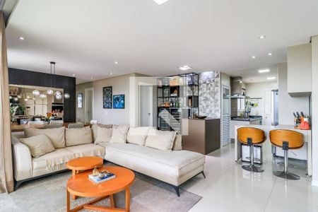 Sala de TV de apartamento à venda com 3 quartos, 116m² em Jardim das Acácias, São Paulo