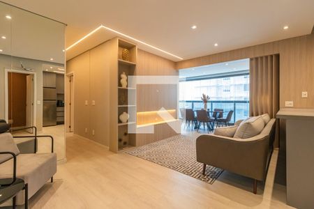 Sala de apartamento à venda com 2 quartos, 95m² em Sítio Tamboré Alphaville, Barueri