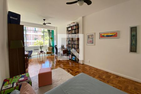 Sala/Quarto de apartamento para alugar com 1 quarto, 39m² em Glória, Rio de Janeiro