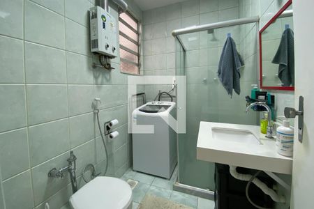 Banheiro de apartamento para alugar com 1 quarto, 39m² em Glória, Rio de Janeiro