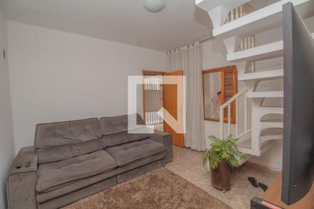 Sala de casa à venda com 2 quartos, 135m² em Vila Homero Thon, Santo André