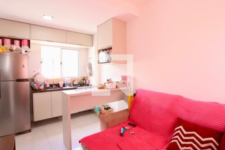 Sala/Cozinha de apartamento à venda com 2 quartos, 40m² em Vila Canero, São Paulo