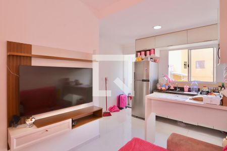 Sala/Cozinha de apartamento à venda com 2 quartos, 40m² em Vila Canero, São Paulo