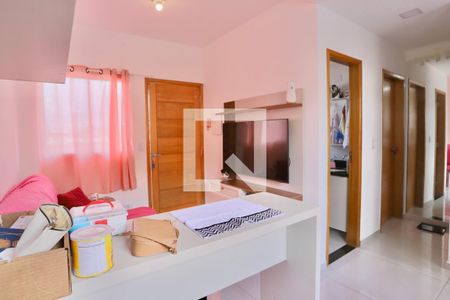 Sala/Cozinha de apartamento à venda com 2 quartos, 40m² em Vila Canero, São Paulo