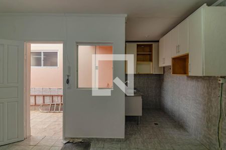 Sala/Cozinha de casa para alugar com 1 quarto, 45m² em Vila Campestre, São Paulo