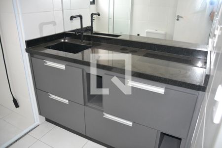 Banheiro de kitnet/studio à venda com 1 quarto, 46m² em Santa Paula, São Caetano do Sul