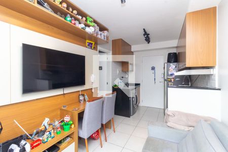 Sala de apartamento à venda com 1 quarto, 28m² em Jardim da Gloria, São Paulo